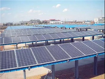 Distribiye fotovoltaik Power Station Aplikasyon Senaryo-Transpò ak Carport